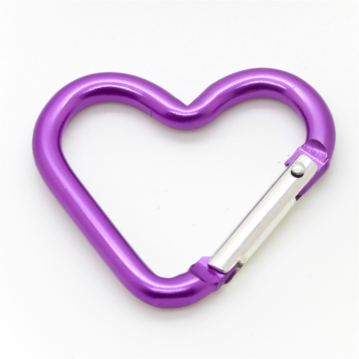 Aluminum Alloy Heart-Shape Camping Carabiner Clip Keychain Climbing Key ChaiHFUK 