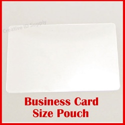 Business Card Laminating Pouch - 5 mil - Size: 2-1/4" x 3-3/4"