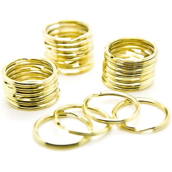 Gold Split Ring 24mm